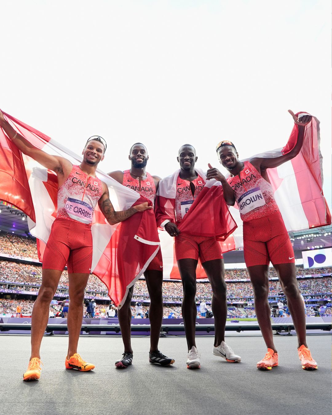 Jerome Blake wins Olympic gold in Paris