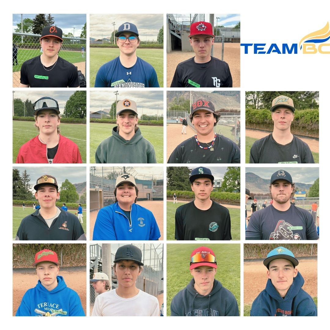 Pink Photo Collage Moodboard Instagram Post (1) Headshots of the Team BC men's softball team for the 2025 Canada Summer Games.